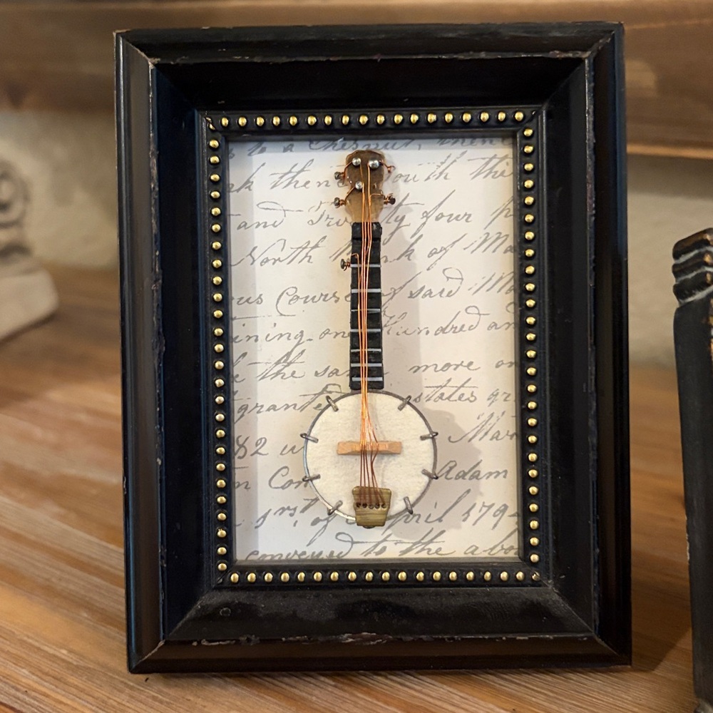 Handcrafted Miniature Instrument Frame Set - Picture 4 of 6
